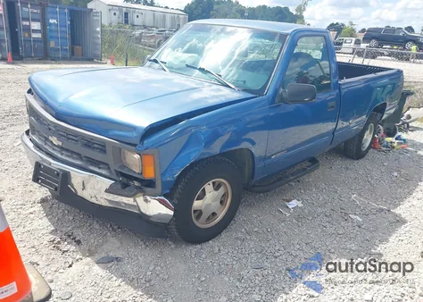 1997 Chevrolet C1500 Fleetside W/T из США, поврежденный, VIN 1GCEC14W5VZ119263